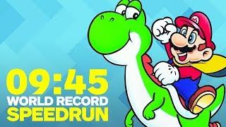 Super Mario World Finished In Under 10 Minutes (Speedrun)