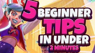 5 BEGINNER TIPS IN UNDER 2 MINUTES | Knockout City 2021