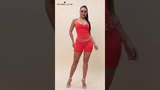 New | Girlmerry sexy dress Ray Carvalho try on -  Plus size sexy stylish see through mesh print str
