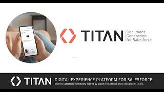 Close Your Biggest Deals In Minutes with Titan's Salesforce Document Generation!