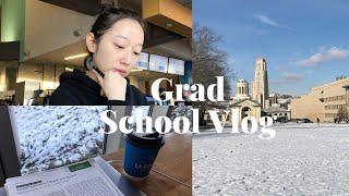 Grad School Vlog at CMU | Classes, Research, Google Ideathon, Food