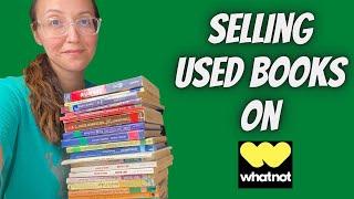 My Experience Selling Used Books On WhatNot