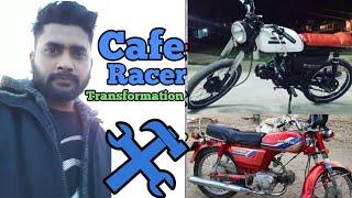 CAFE RACER TRANSFORMATION/ Bike modification in Bangladesh | Mohammad Tazir