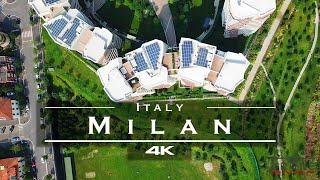 Milan, Italy  - by drone [4K]