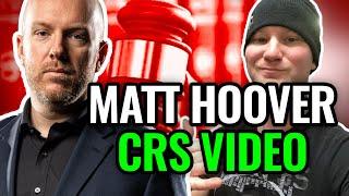 Going to Prison Because of THIS Evidence?  YES! The Overdue CRS Auto Key Card Matt Hoover Breakdown