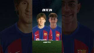 I added a Young Lionel Messi to Barcelona to play with Lamine Yamal! FC 24