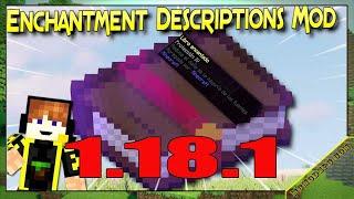 Enchantment Descriptions Mod 1.18.1 & How To Download and Install for Minecraft