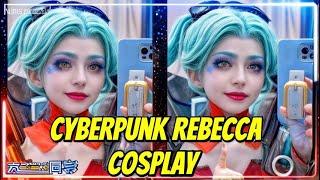 Cyberpunk Edgerunners 2077 Rebecca Cosplay Compilation