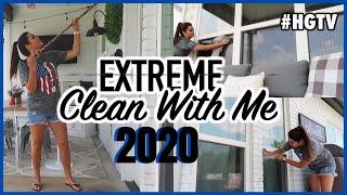 ALL DAY OUTDOOR CLEAN WITH ME | ULTIMATE OUTDOOR CLEANING MOTIVATION | SUMMER YARD MAKEOVER