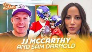 Vikings HC Kevin O'Connell Discusses QB's JJ McCarthy and Sam Darnold to Kay Adams