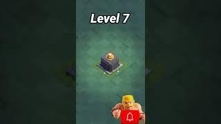 Coc Builder Base Crusher Level 1 to Level 10 Clash Of Clans#shorts #shortvideo #clashofclans