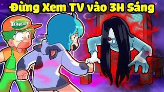 YUMMIE RỦ YOMOST THỬ THÁCH XEM TV VÀO 3H SÁNG TRONG MINECRAFT*ĐỪNG XEM TV VÀO 3H SÁNG 