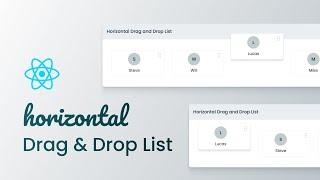 How To Create Horizontal Drag and Drop List in React JS