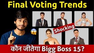 Bigg Boss 15 Final Voting Trends कौन जीतेगा Bigg Boss 15? Pratik,Karan or Teju?