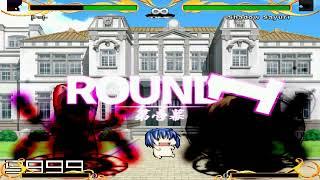 Mugen EFZ - Shadow Sayuri (Lv:1 12p) vs Per (Lv:2) (Both Sides)