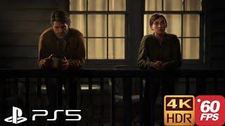 Ellie's And Joel's Last Conversation Scene | The Last Of Us Part 2 PS5 60FPS 4K HDR