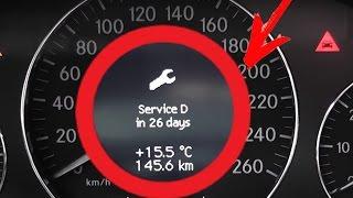 How to Reset Service Reminder? Mercedes Benz E-Class W211 / Reset Service Indicator W211, W219