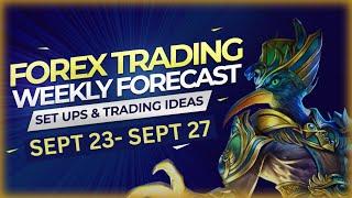  Weekly Forex Forecast | EURUSD, GBPUSD, USDJPY, AUDUSD, XAUUSD OIL (23/09/2024) Supply And Demand