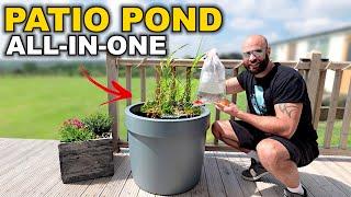 My First Pond: ALL-IN-ONE Patio Pond Kit