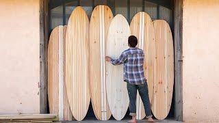 How To Make A Wooden Surfboard Skin