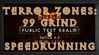 [D2R PTR] Impacts of Terror Zones on Speedrunning and 99 Grind