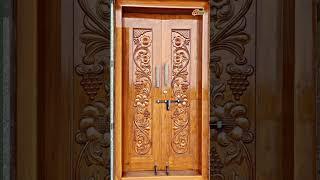 Double door design. Main Entrance.#doordesign #carvingdesign #furniture#interiordesign