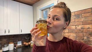 How I never get sick - honey fermented garlic and elderberry syrup