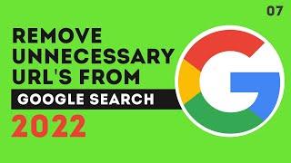 how to remove url from google search console | Removals in Search Console