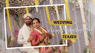 Wedding Teaser | (Vinay & Yeshashwini) | Studio SJS