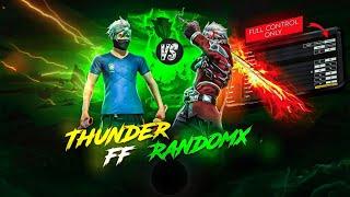 Battle Of Full control️Against 5x Faster Player️Thunder FF @THUND3R_FF