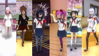 Новый мод на всех соперниц 2023 года в Яндере симулятор / Yandere Simulator Rivals Mod