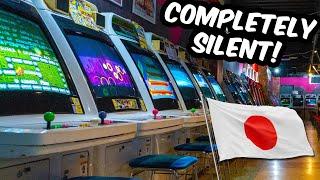 This HIDDEN Retro Arcade In Japan is COMPLETELY SILENT!