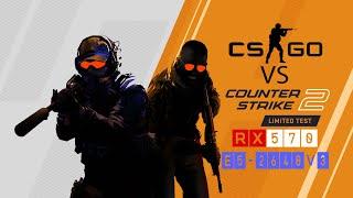 CS:GO vs CS2 / RX 570 / Xeon E5-2640 v3 / FPS TEST / Counter-Strike 2