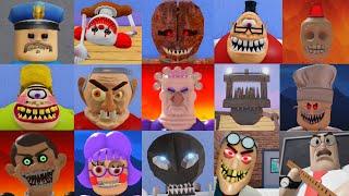 Playing As All 38 MORPHS in Escape Bob the Dentist, Grandpa, Barry Prison, Mr.Stinky, Mr.Nightmare