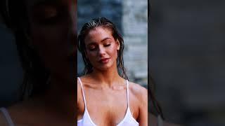 Hannah Palmer Gets Wet in her White T-shirt #shorts