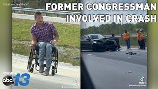 Former Rep. Cawthorn involved in crash with Florida state trooper's car