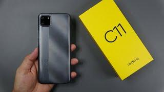 Realme C11 Pepper Grey unboxing, camera, antutu, gamming test