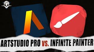 ArtStudio Pro vs. Infinite Painter // The BEST Digital Art Softwares for IPad?