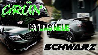 Grün ist das neue Schwarz! Mercedes C43 AMG I Kawasaki Ninja 125 I Tesla Model Y