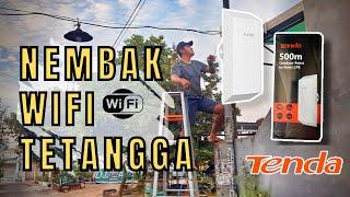 Tutorial Nembak Wifi Dengan Router Tenda O1