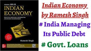 (Part 158) Reforming India's Public Debt Management #rameshsingh #economy