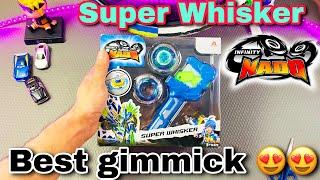 Super Whisker Infinity Nado Top Unboxing And Review | Crazy Beyblade System