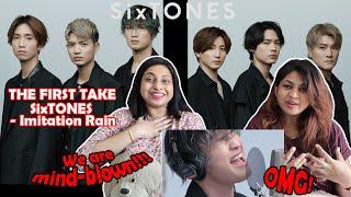 SixTONES - Imitation Rain / THE FIRST TAKE | Indians React | #THEFIRSTTAKE #SixTONES #ImitationRain