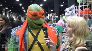 MICHELANGELO! TMNT Cosplay at the Boston Comic Con 2013