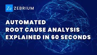Machine Learning Log Analysis and automated RCA explained in 60 seconds