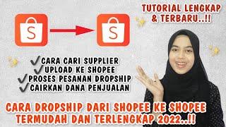 CARA DROPSHIP DARI SHOPEE KE SHOPEE TERMUDAH & TERLENGKAP REAL TRANSAKSI LANGSUNG RESI OTOMATIS