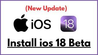 iOS 18 beta download : How To Get ios 18 Developer Beta Profile / Install ios 18 Beta