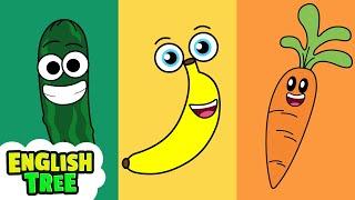 Fruits, Veggies, Colors +More Kids Songs | English Tree