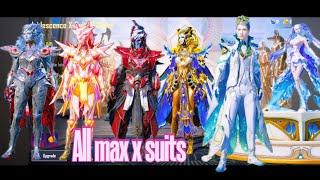 ALL X-SUITS ||MY FAVOURITE X-SUITS OF ALL TIMES||MINE ONE IS NEW||IPHONE 15PRO MAX️