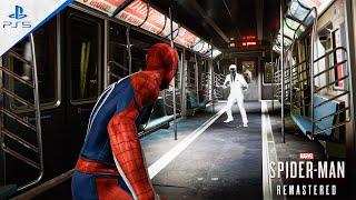 Mister Negative Train Fight - Marvel’s Spider Man Remastered (PS5) │4K 60FPS HDR RAY TRACING